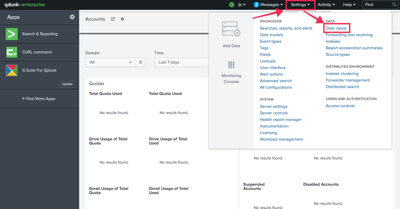 Integrating Splunk with BetterCloud
