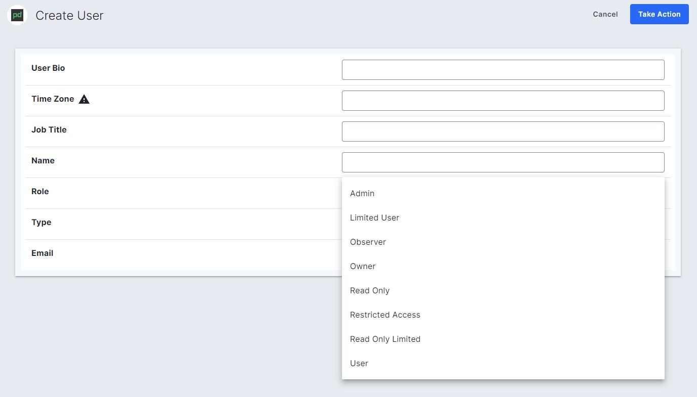 Assigning PagerDuty roles through BetterCloud