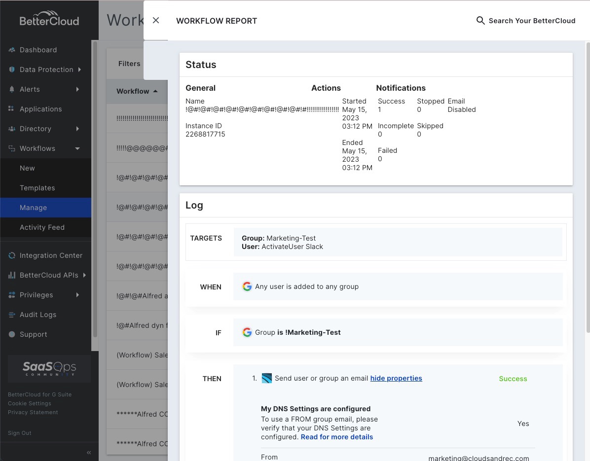 OnDemand Workflows in BetterCloud